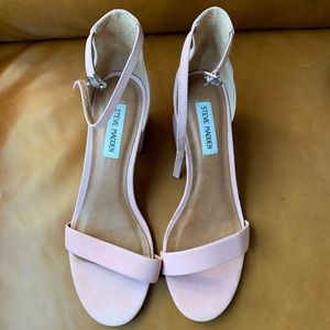 Pink Steve Madden Block Heels